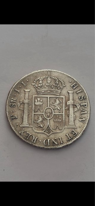 8 Reales 1825 (MBC) Potosi Fernando VII