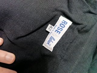 Abito doppiopetto nero