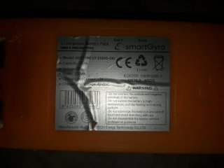Batería SmartGyro 36V