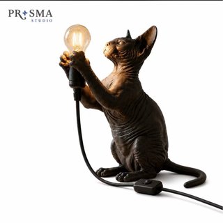 Candeeiro Gato Esfinge Prisma Studio