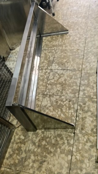 Estantería Acero Inox 124x39 cm