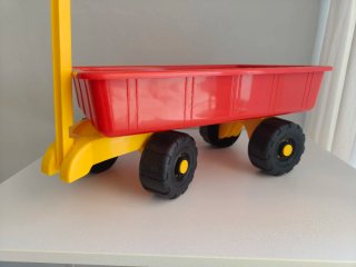 Carrito arrastre infantil con herramientas