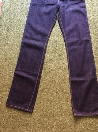 Calvin Klein Jeans Rectos Tono Oscuro Talla W3