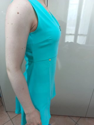 Vestito estivo verde acqua