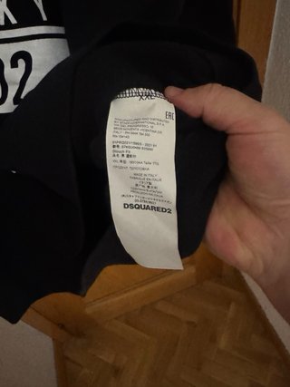 Sudadera Dsquared2 XLL negra