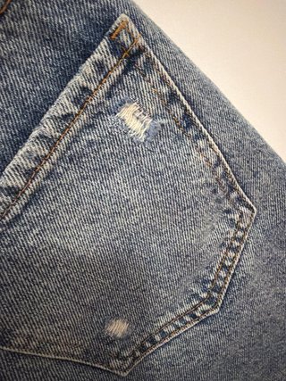 Falda vaquera Zara oversize T.36