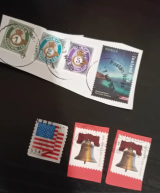 Lotto francobolli stranieri