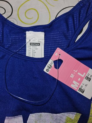 Camisetas tirantes mujer Domyos (2 unidades)