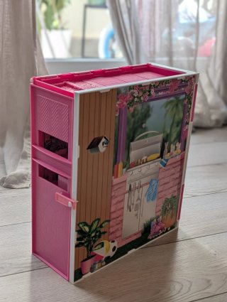Casa de Barbie portátil y plegable original