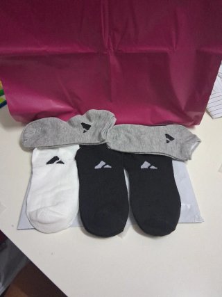 Calcetines Adidas Talla 38-40 5 unidades