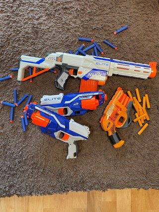Lote Pistolas Nerf