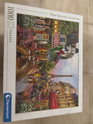 4 Puzzles Educa y Clementoni 1000-2000 piezas