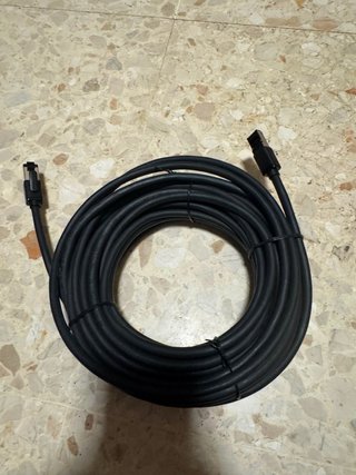 Cable Ethernet Cat 8 Negro