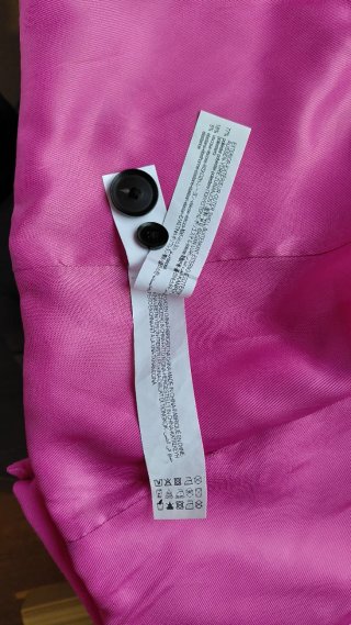 ZARA Buttoned Tailored Blazer Fitted Fuchsia Pink