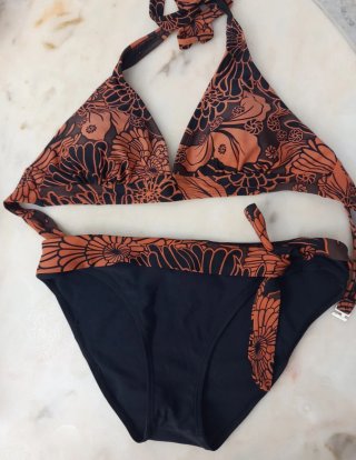 Bikini donna fantasia floreale L