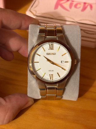 Reloj Seiko Solar full set