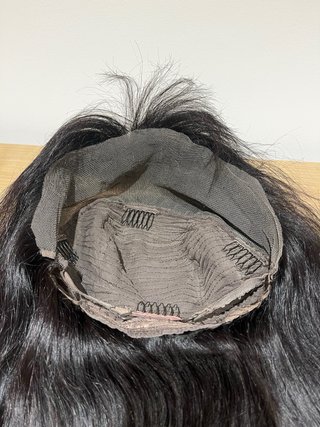 Peluca pelo 100% natural