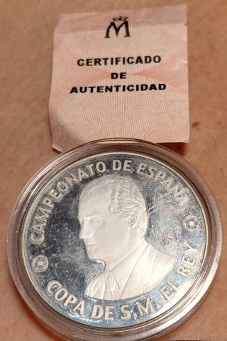 Moneda Conmemorativa Copa del Rey 25 Años