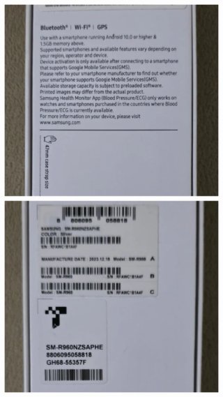 Samsung Galaxy Watch6 Classic 47mm - Acero inox.