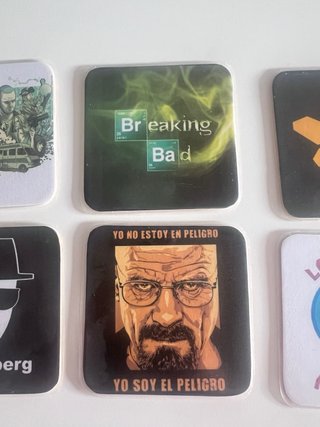 Posavasos Breaking Bad (6 unidades)
