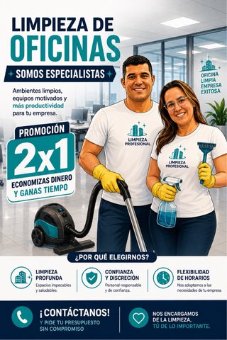 LIMPIEZA DE OFICINAS