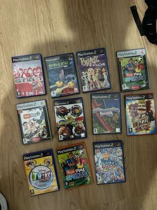 Lote Juegos PlayStation 2 PS2