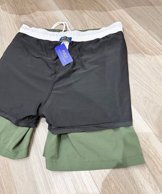 Bañador Ralph Lauren Verde Talla L