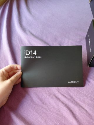 Tarjeta de sonido AUDIENT iD14 MkII