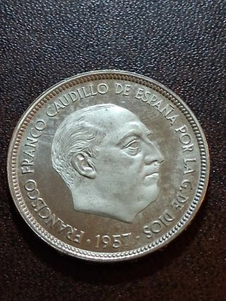 ESTADO ESPAÑOL 50 PESETAS 1957 *75
