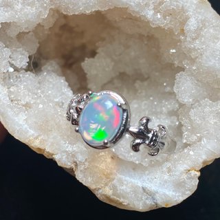 Anillo Ópalo Natural
