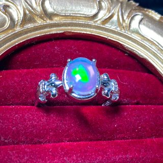 Anillo Ópalo Natural