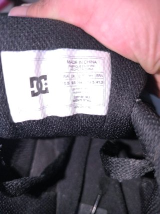 Zapatillas DC Shoes Negras Talla 44