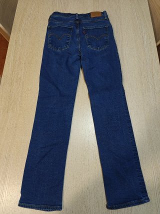 Levi's 724 Mujer Tiro Alto Rectos W26 L28