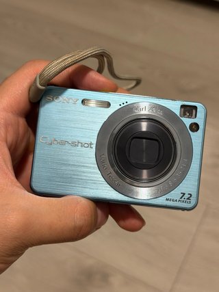 Sony Cyber-shot DSC-W120 7.2 MP azul – Cámara digi