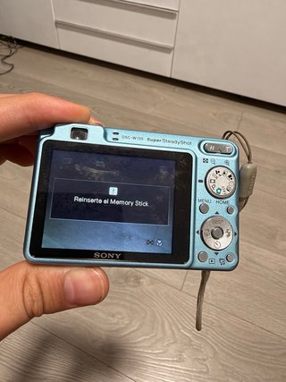 Sony Cyber-shot DSC-W120 7.2 MP azul – Cámara digi