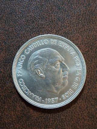ESTADO ESPAÑOL 50 PESETAS 1957 *71