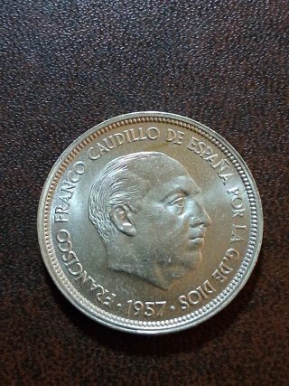 ESTADO ESPAÑOL 50 PESETAS 1957 *70