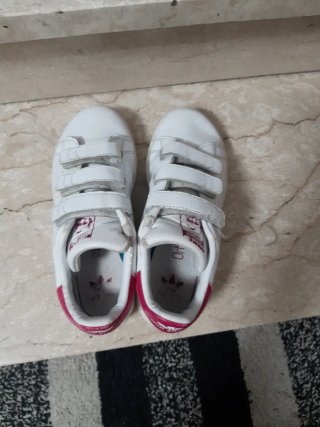 Adidas Stan Smith Bambina Velcro N.34
