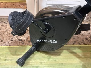 Bicicleta Estática Plegable Negra