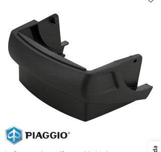 Guardabarros Trasero Vespa PX200 Negro