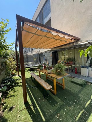 Pergola toldo palillero motor eléctrico