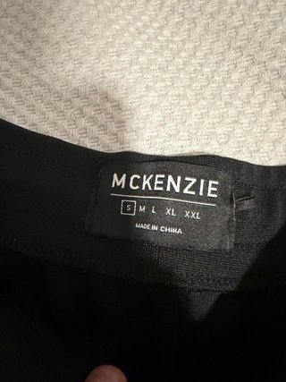 Sudadera McKenzie gris y negra