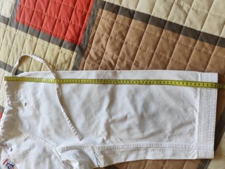 Karategui Kata Kamikaze. Talla 140 cm.