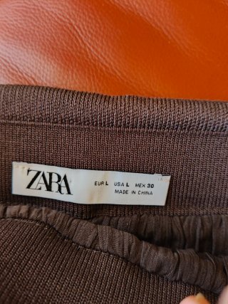 Falda gasa transparente c/sobrefalda punto elástic