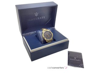 reloj pulsera caballero maserati successo 44mm cronógrafo