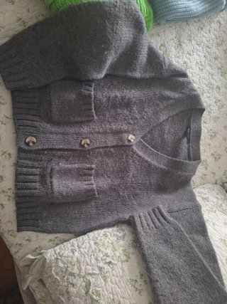 3 chaquetas punto mujer  Talla S (Stradivarius,...