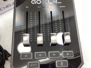 tarjeta sonido tc electronic goxlr mini