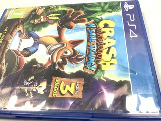 crash bandicoot n. sane trilogy ps4