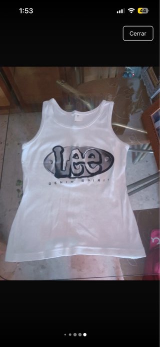 Camiseta tirantes Lee Denim Spirit Y2K