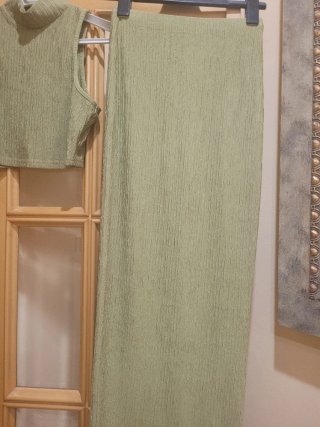 Conjunto dos piezas verde
